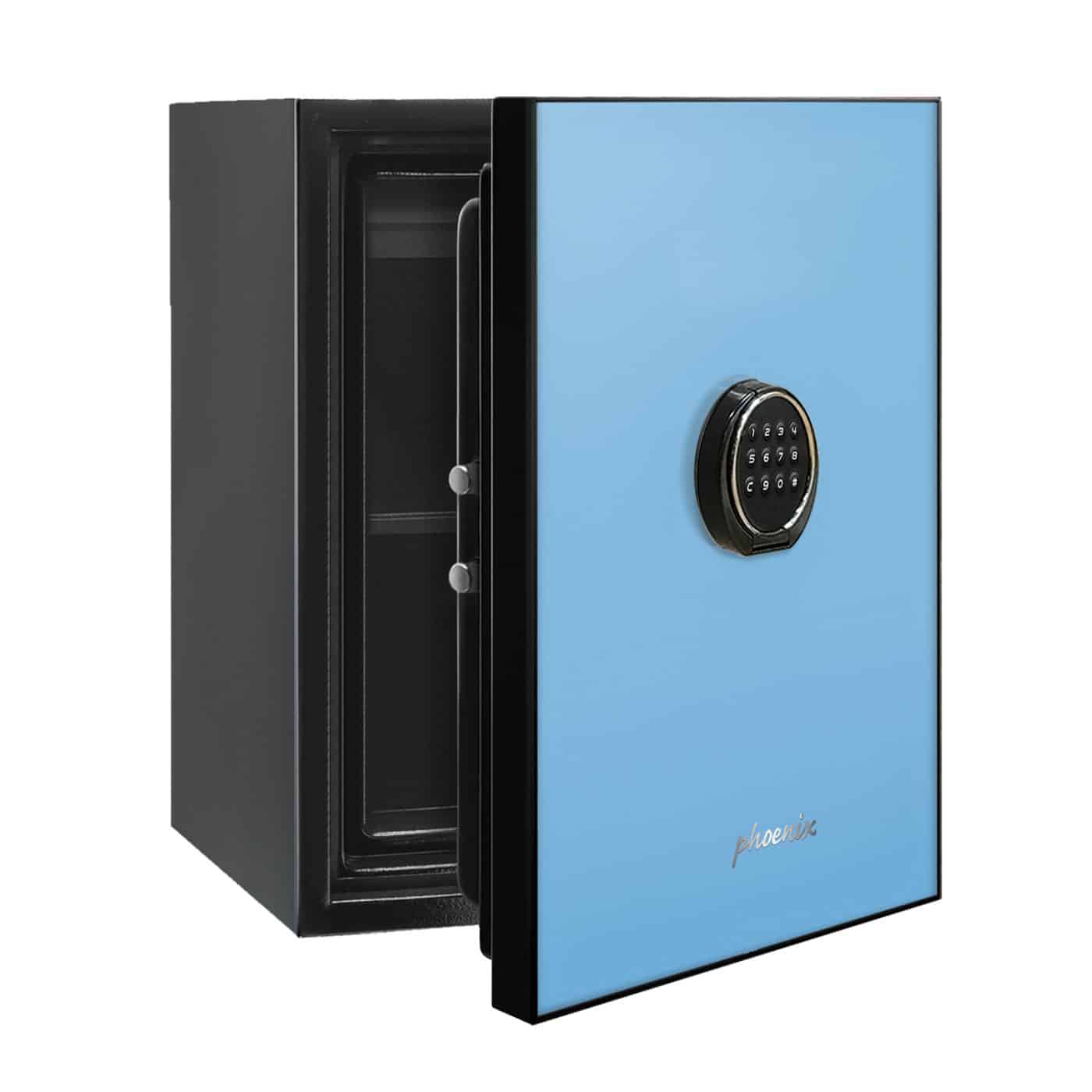 Coffre-fort PHOENIX Spectrum LS6001EB-gamme luxe-bleu-serrure électronique