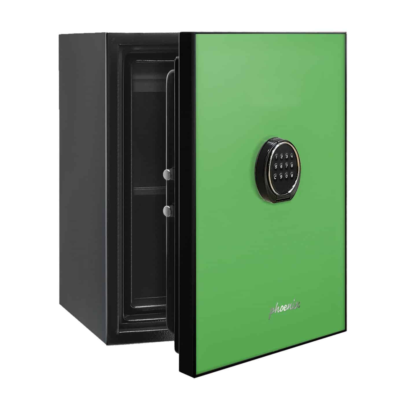 Coffre-fort PHOENIX Spectrum LS6001EG-gamme luxe-verte-serrure électronique