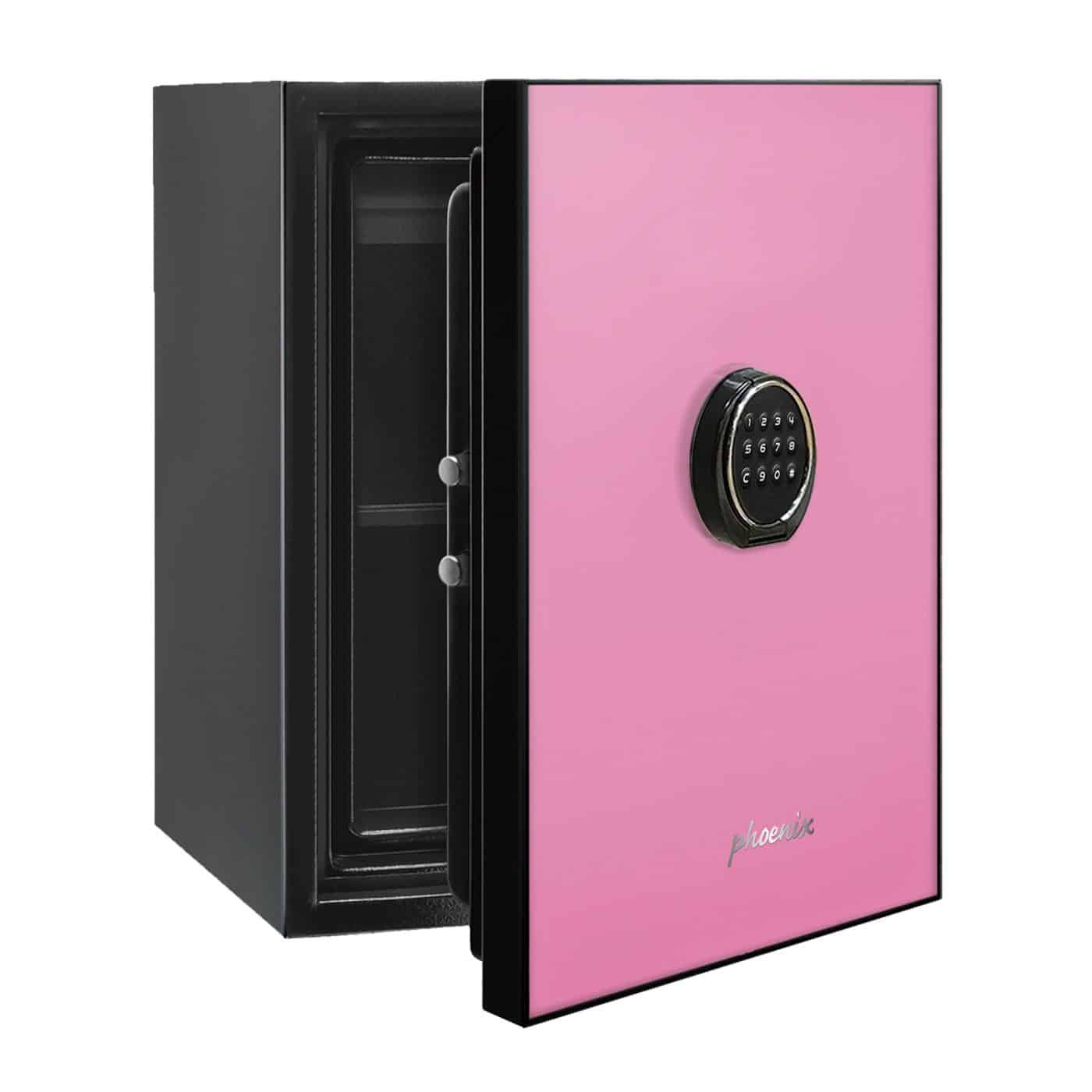 Coffre-fort PHOENIX Spectrum LS6001EP-gamme luxe-rose-serrure électronique