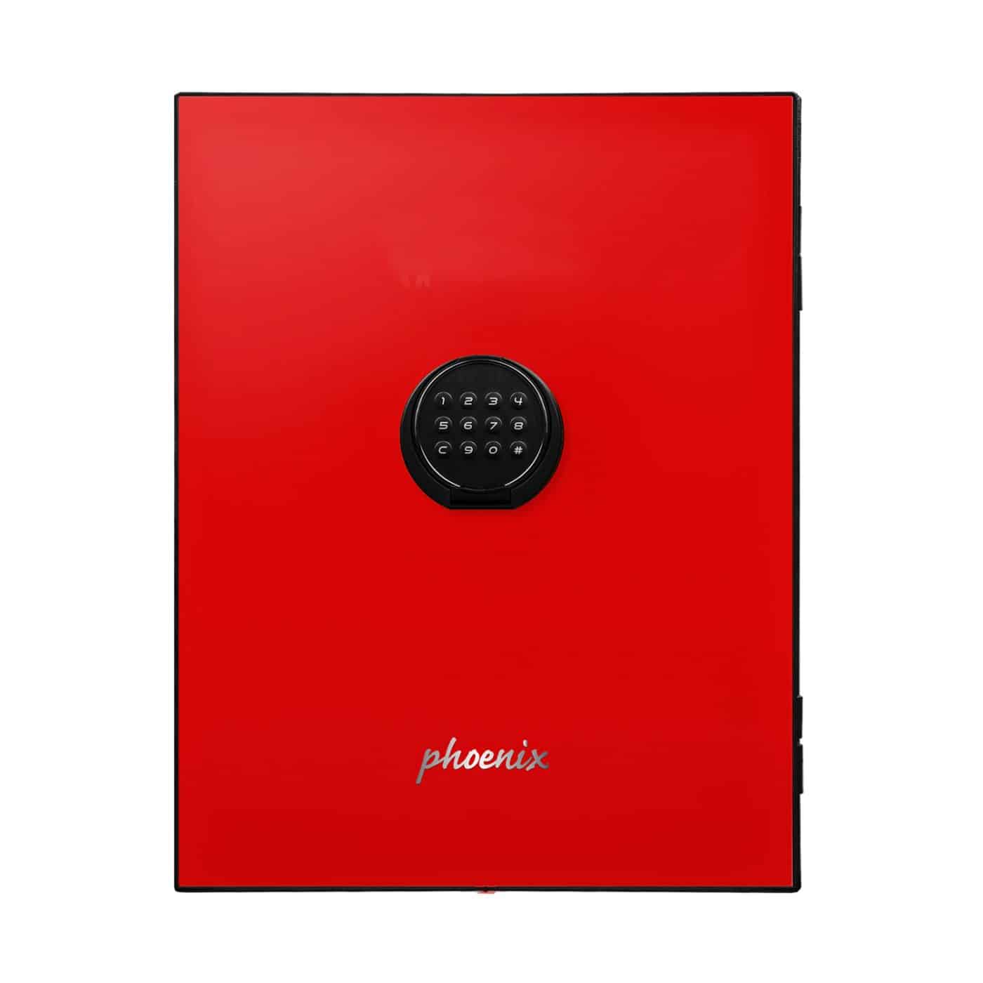 Coffre-fort PHOENIX Spectrum LS6001ER-gamme luxe-rouge-serrure électronique