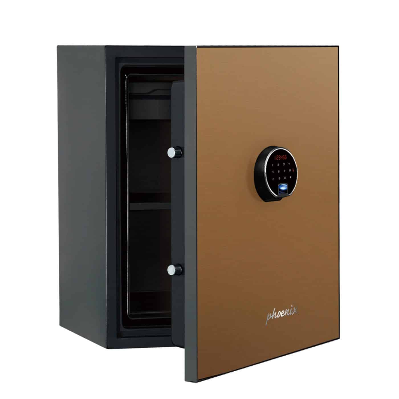 Coffre-fort PHOENIX Spectrum Plus LS6012FG-gamme luxe-doré-serrure électronique