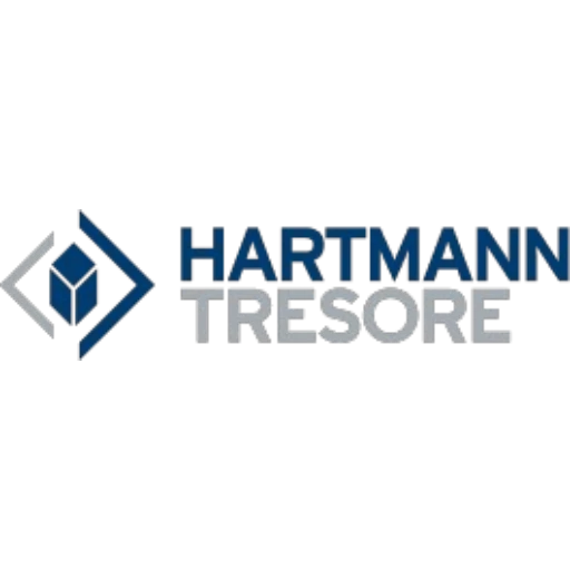 Logo Hartmann Tresore - Leader européen des coffres-forts haute sécurité, armoires fortes et chambres fortes certifiées