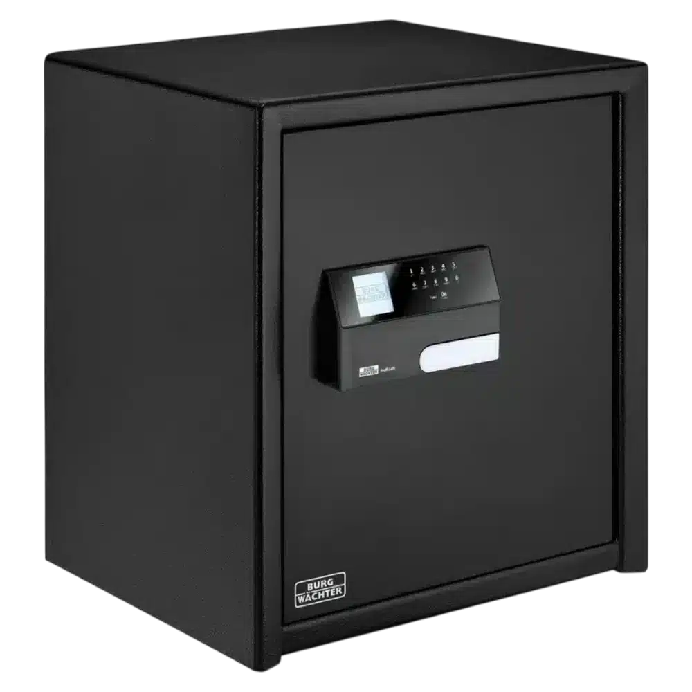 Coffre-fort de sécurité BURG-WÄCHTER PRS 540 E blindage certifié classe S2 avec serrure électronique.