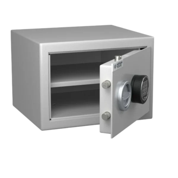 coffre fort hartmann mb 30 haute sécurité serrure électronique porte ouverte ignifuge